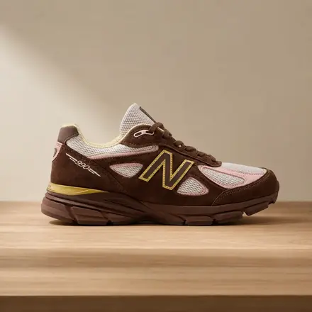【2026年発売予定】ニューバランス 990V4 メイド イン USA "パンパーニッケル" ピンクチョーク/アラバスター(U990IC4)